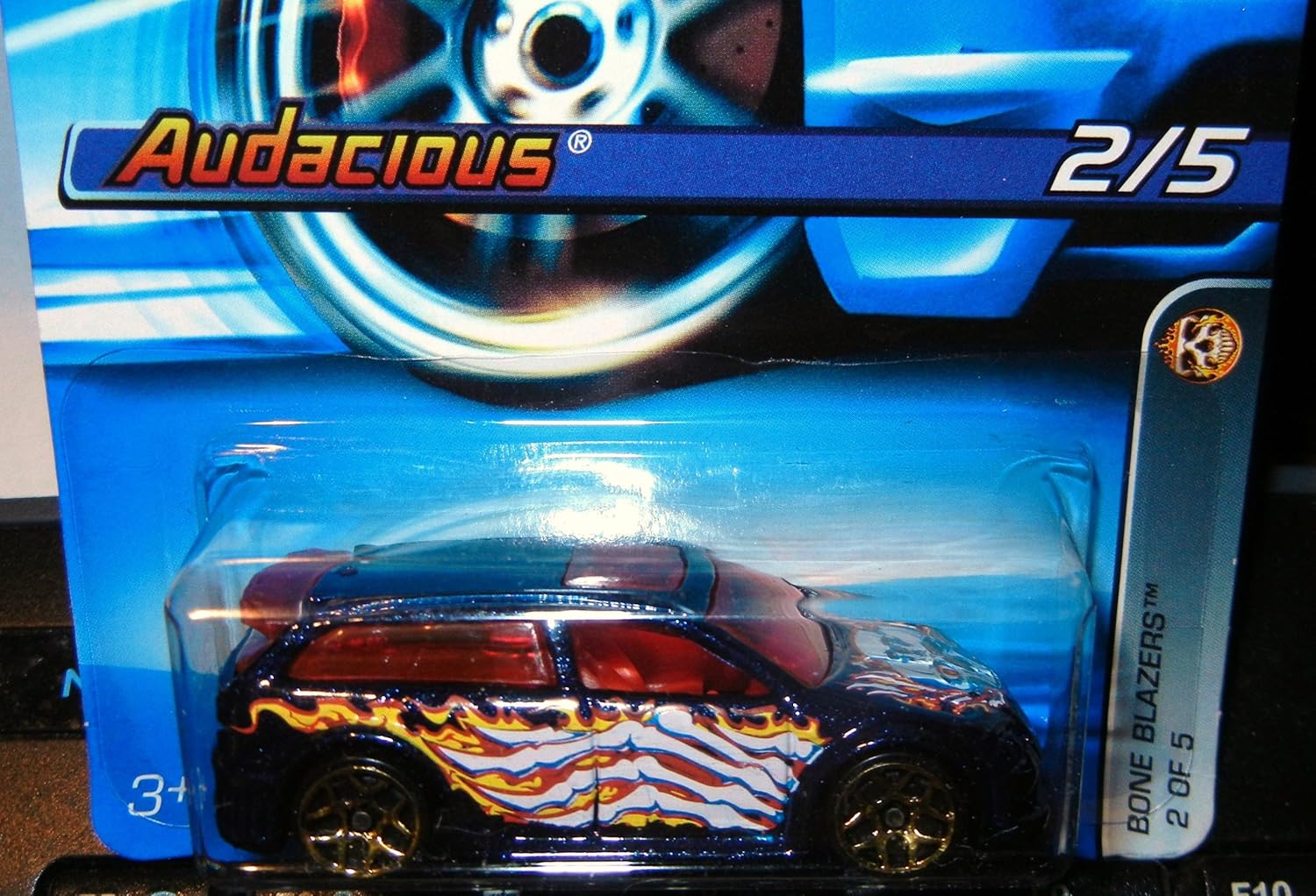 Hot Wheels 2006 #82 082 Bone Blazers Series #2 Audacious FTE Wheels Collectable Collector Car Mattel 1:64 Scale