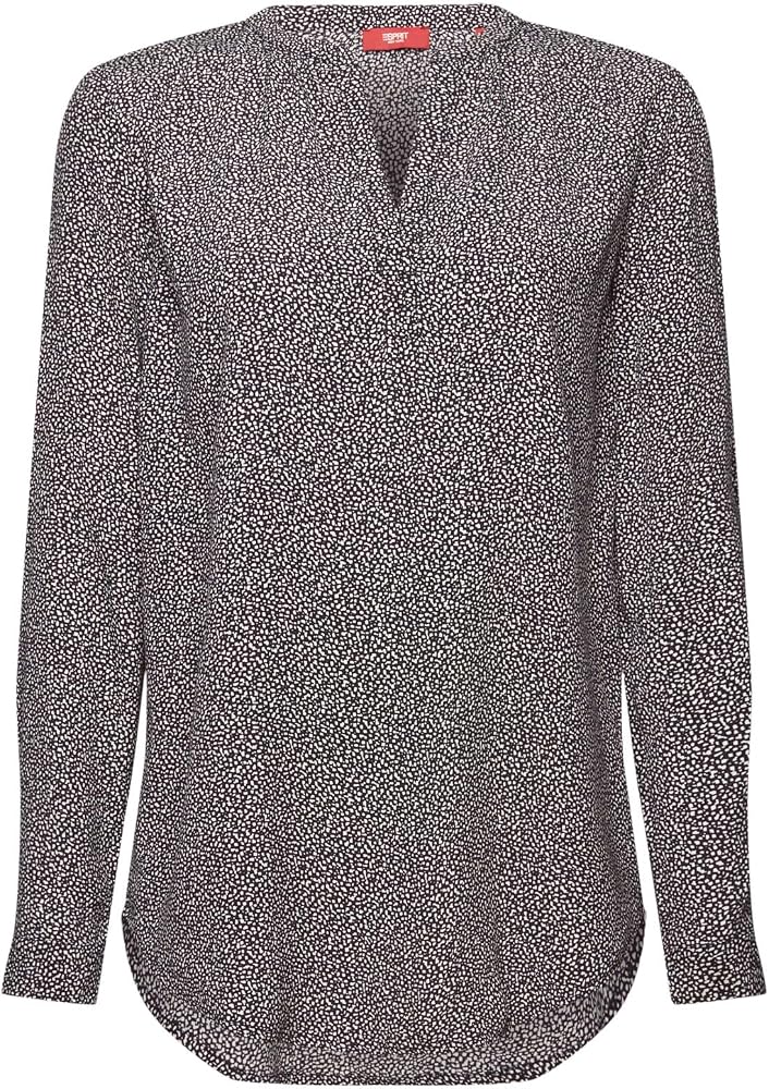 ESPRIT Damenbluse – Leichte Viskose-Bluse Mit Gemustertem Design, Größe 34