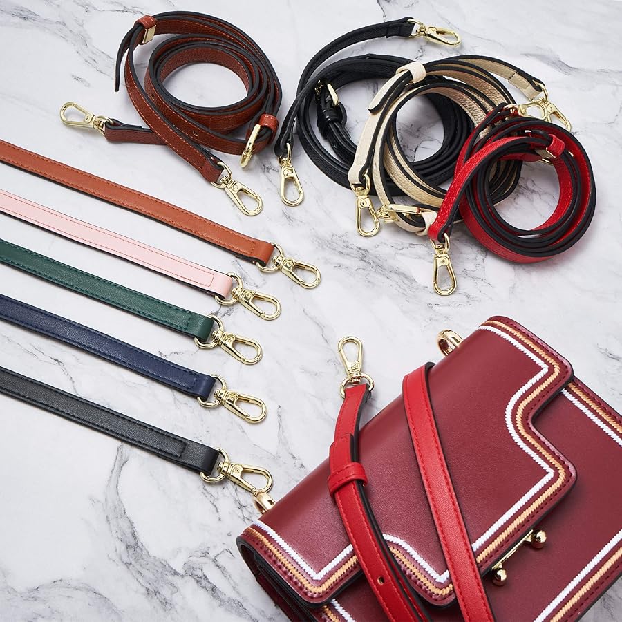 Women's Adjustable Leather Crossbody Strap – Luxury Replacement Handbag Strap, New With Tags 11 thumbnail image