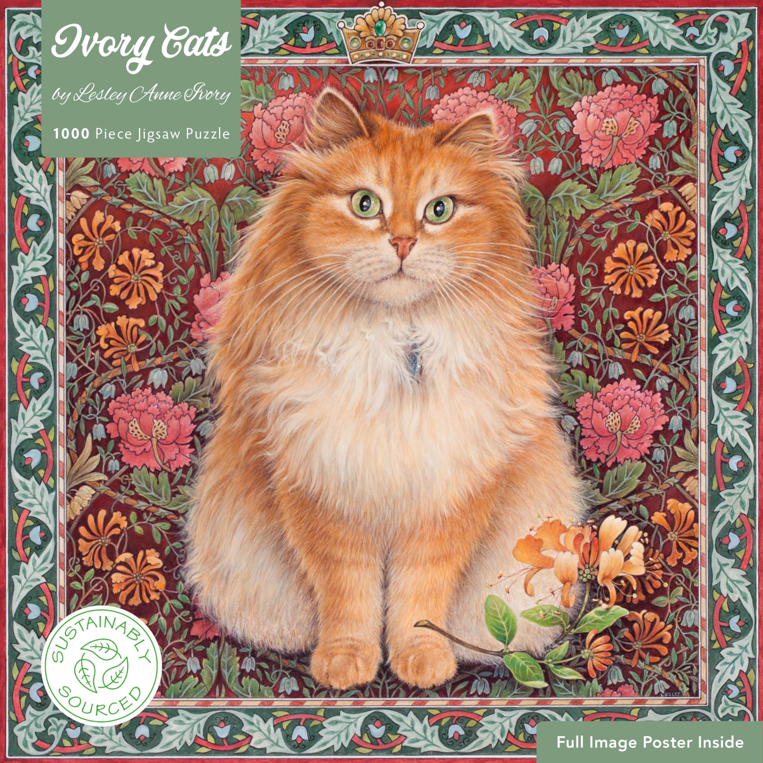 Lesley Anne Ivory: Blossom Jigsaw: 1000 piece jigsaw (1000-piece jigsaws): 1000-piece Jigsaw Puzzles: 1000-pieces. Ethical, Sustainable, Earth-friendly (1000-piece Sustainable Jigsaws)