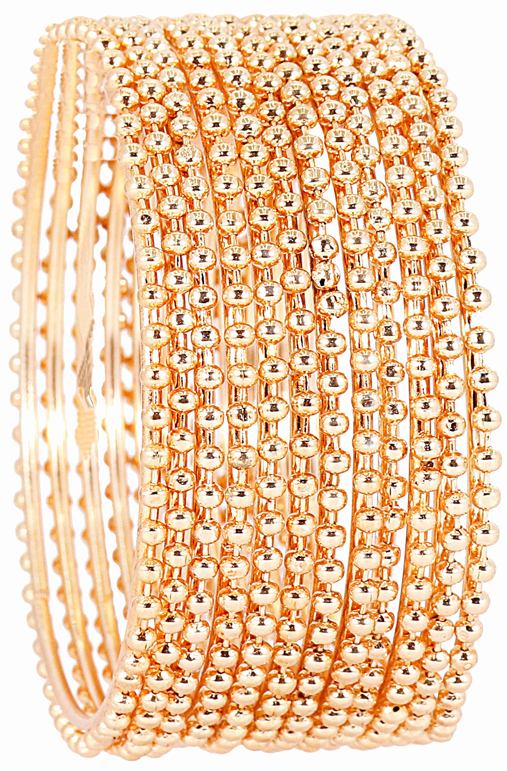 See full amazon price history chart for NMII Rose Gold With Ball Chain Glossy Finished Bangles Set For Women and Girls,(Rose Gold-2.6),Pack Of 12 Bangles Set NMII Rose Gold With Ball Chain Glossy Finished Bangles Set For Women and Girls,(Rose Gold-2.6),Pack Of 12 Bangles Set (B0B6RP892P) Amazon Price History, Amazon Price Tracker