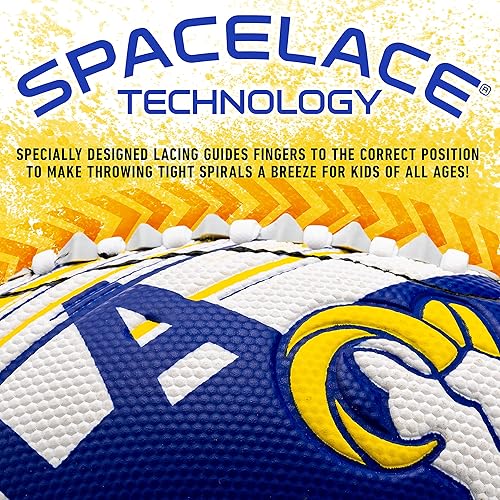 Vista 26 de Franklin Sports - Balones de fútbol americano juveniles de todos los equipos de la NFL, juego de balón infantil pequeño de 8.5 pulgadas + inflador