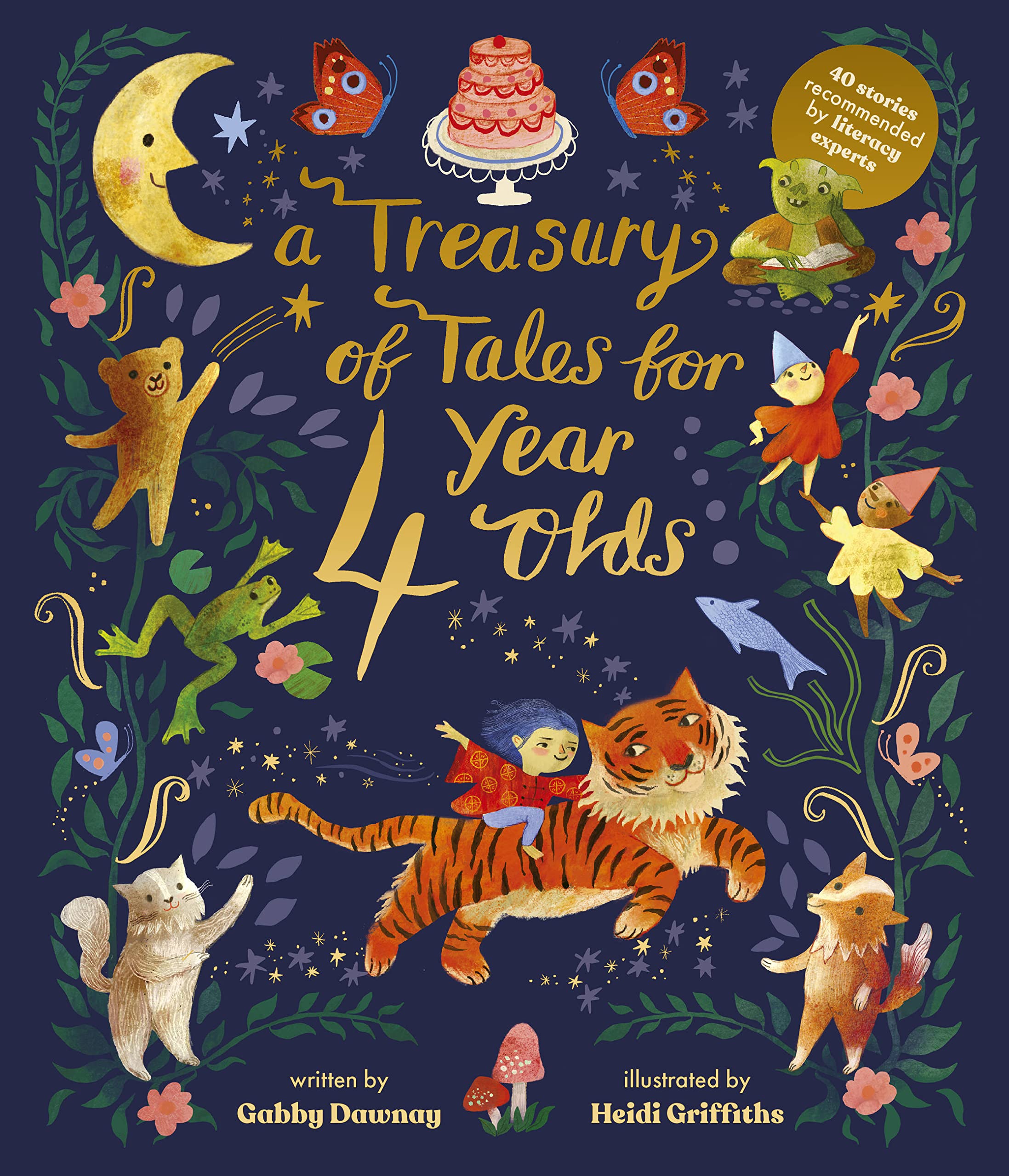 Frances Lincoln Ltd A Treasury of Tales for Four Year Olds: 40 Stories Recommended by Literacy Experts