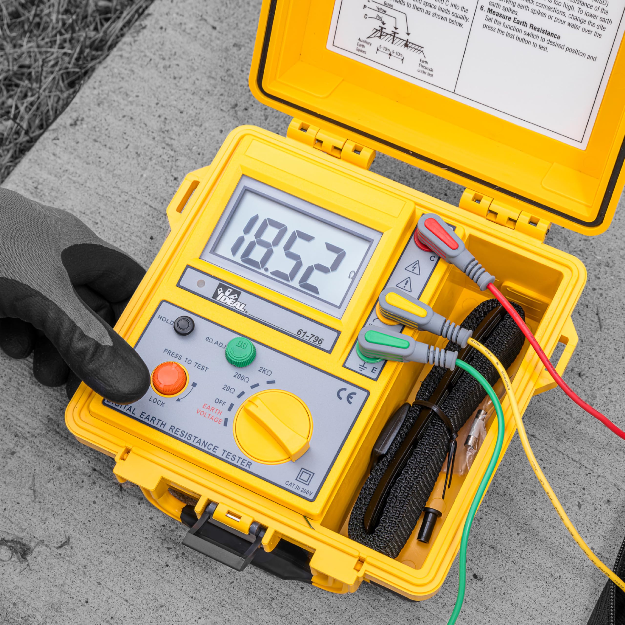 Ground Resistance Tester - Safe Electrical Testing -7