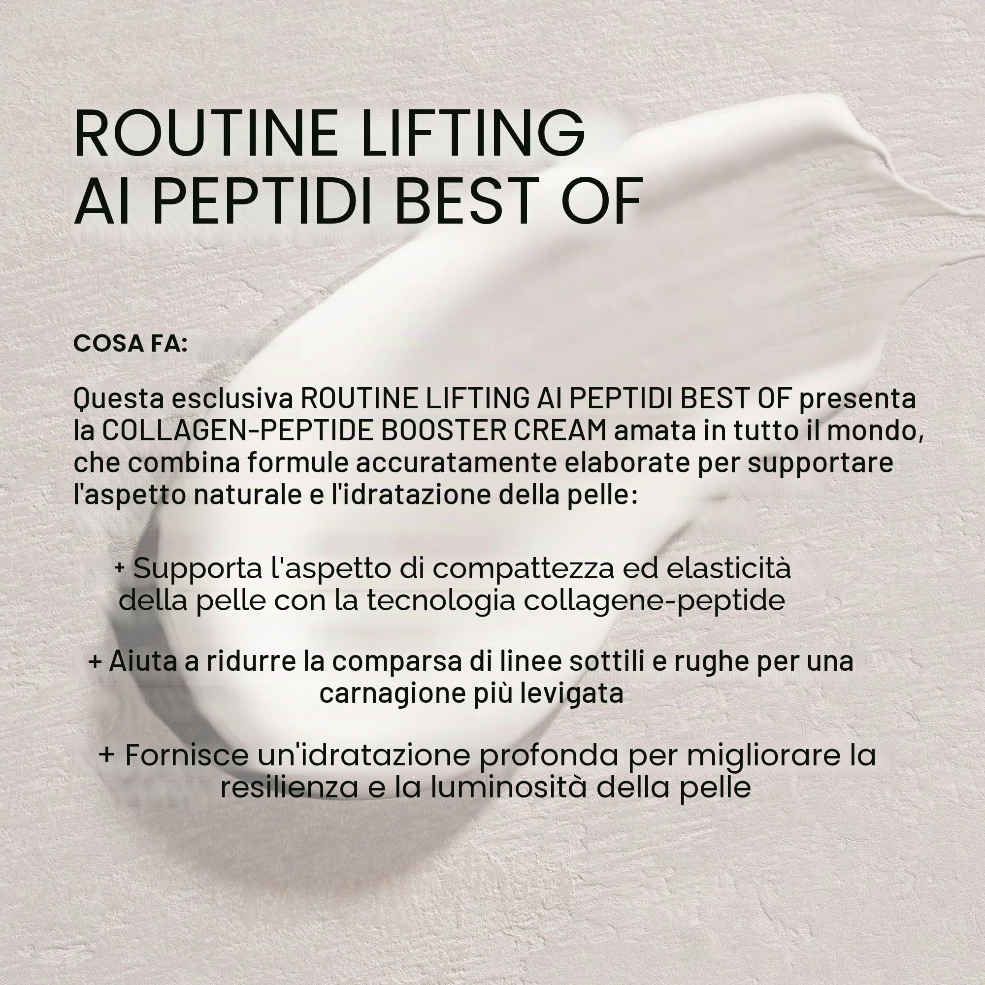 BABOR Peptide Lifting Routine, Topseller Set per la cura della pelle matura, anti-invecchiamento, con fiala, crema per gli occhi e crema per il viso, 3 pezzi