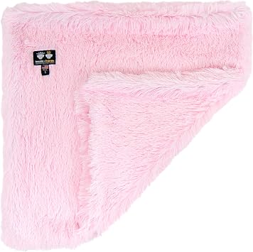 Dog Blanket Soft Reversible Puppy Blanket for Crate, Couch, and Travel Machine Washable Pet Blanket for Dogs