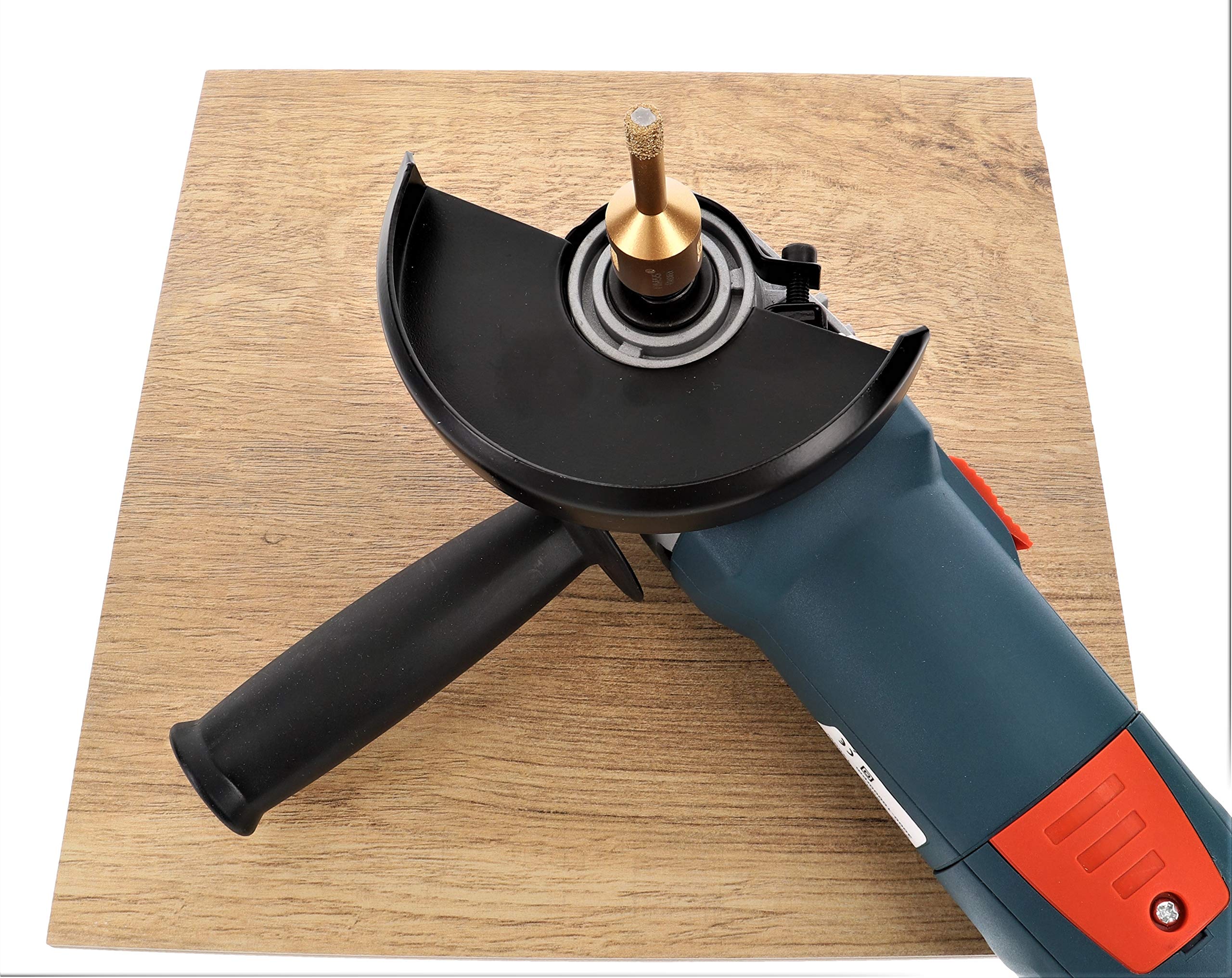PRODIAMANT Foret à carrelage professionnel Carrelage 8 mm x M14 Foret diamanté Meuleuse d'angle pour le forage à sec dans le grès cérame, le carrelage mural et la pierre naturelle