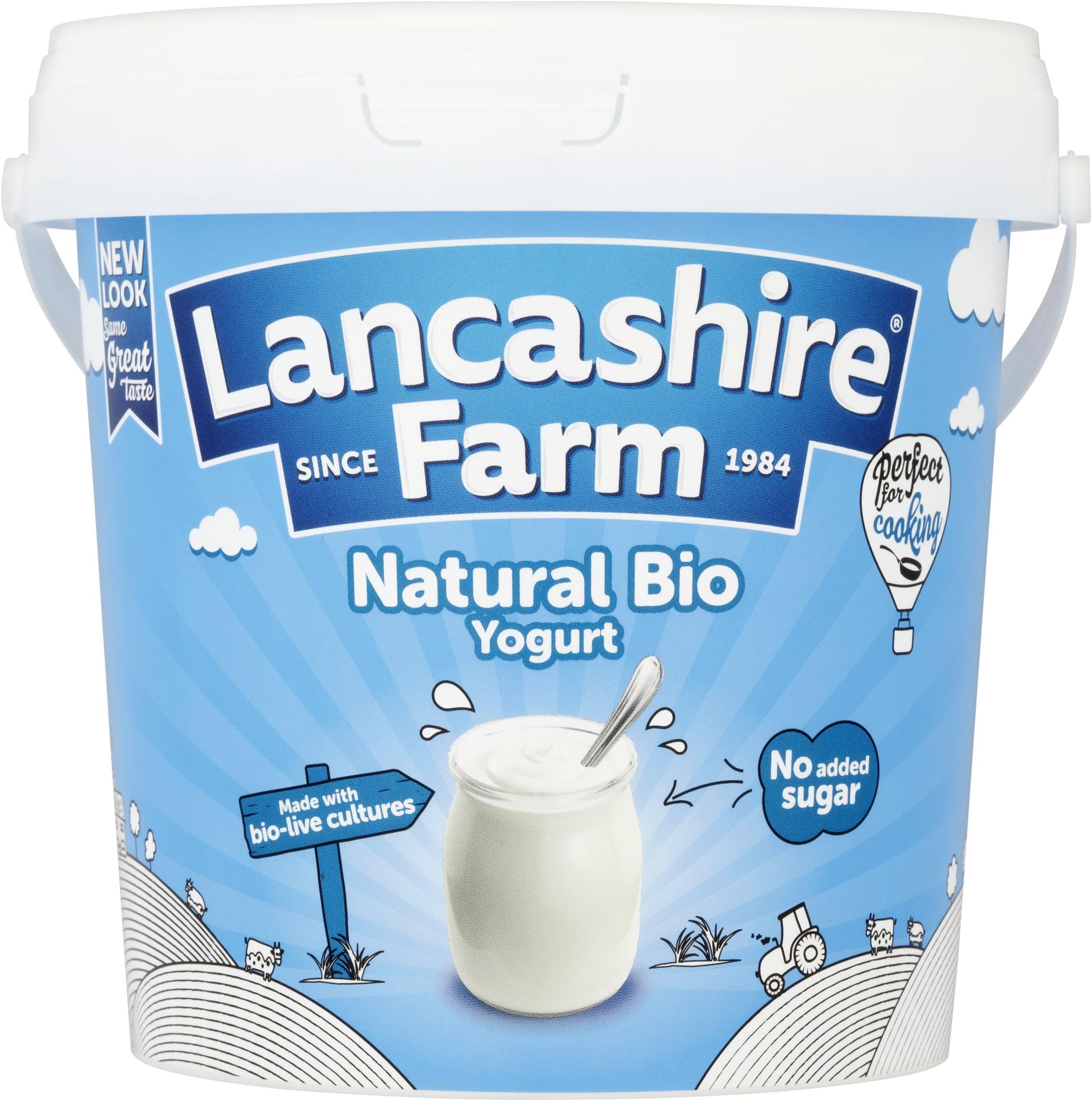 Lancashire Farm Natural Bio Yoghurt, 1kg