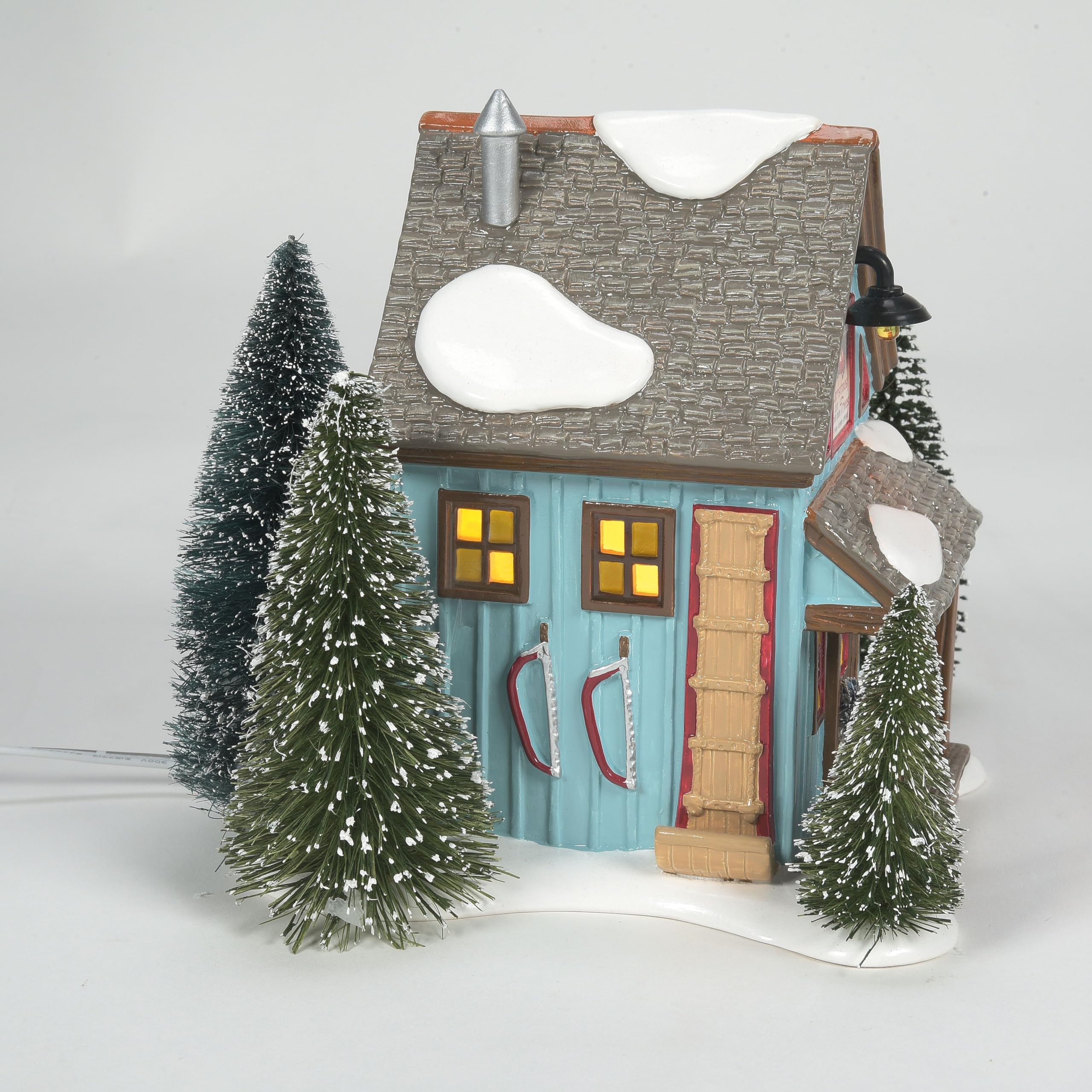 Amazon.com: Department 56 Original Snow Village Village Farms Tree