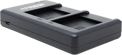 Miniatura 7 de Wasabi Power Batería (paquete de 2) y cargador USB dual compatible con Panasonic DMW-BCJ13 y Lumix DMC-LX5, DMC-LX7