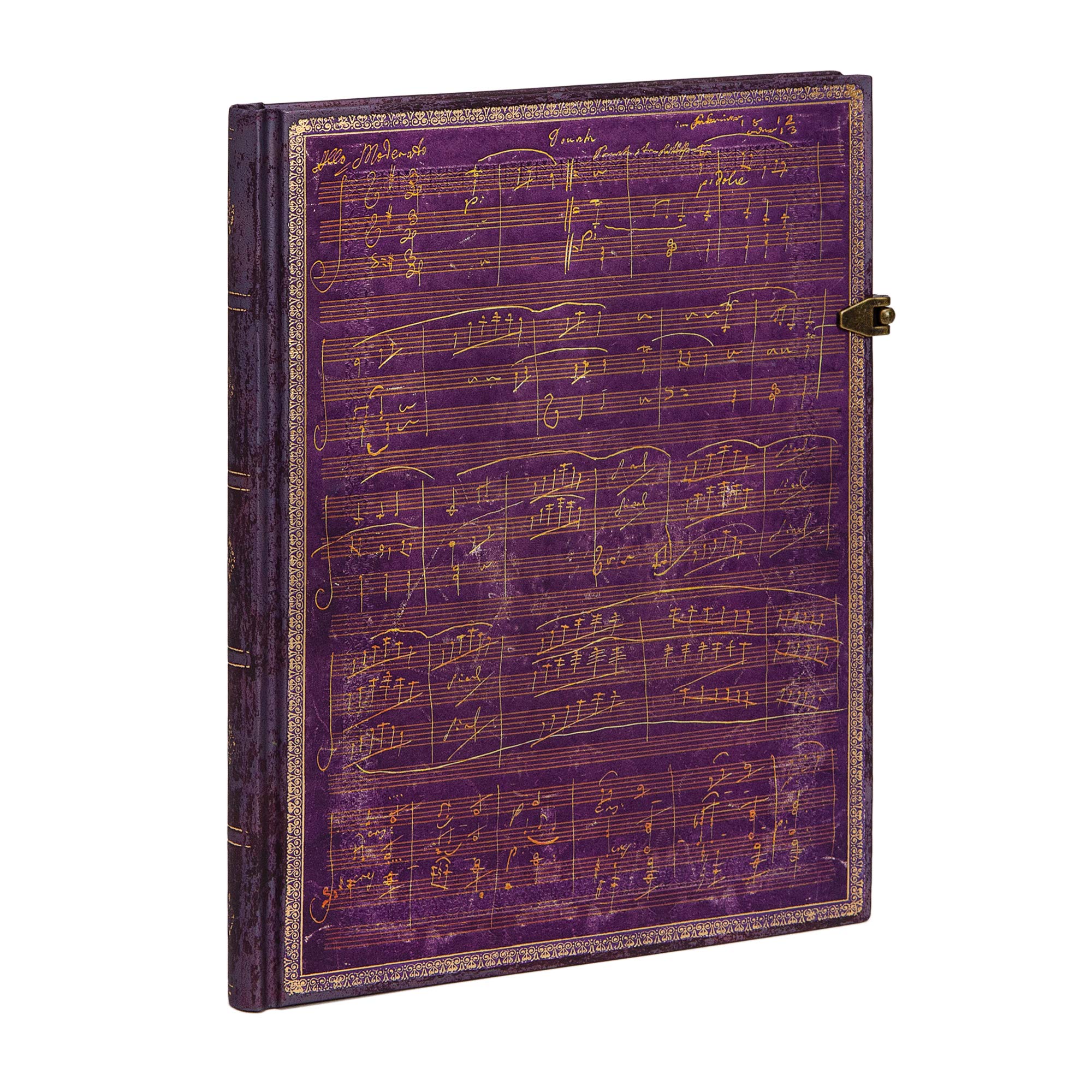 Beethoven’s 250th Birthday (Special Editions) Ultra Unlined Hardcover Journal (Clasp Closure)