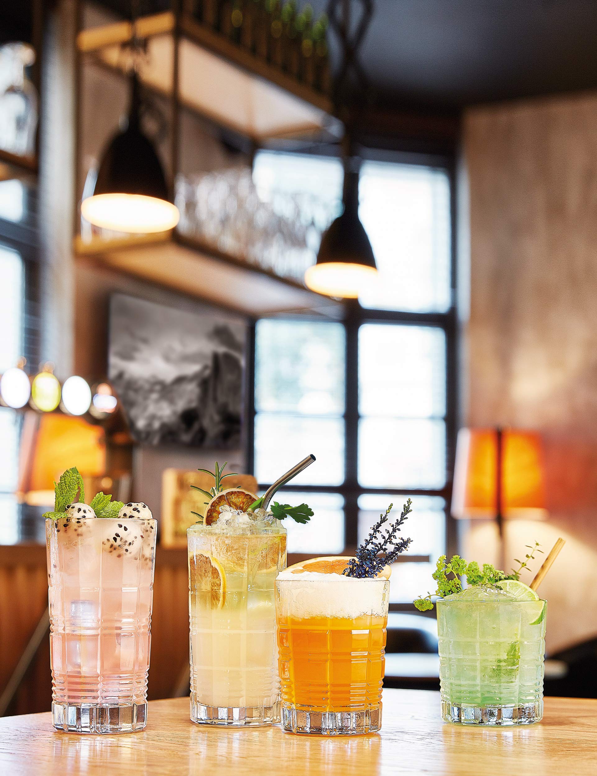 Arcoroc Brixton Longdrinkgläser – 6 Stück, 380 Ml, Transparent, Spülmaschinengeeignet, Für Cocktails & Kalte Getränke