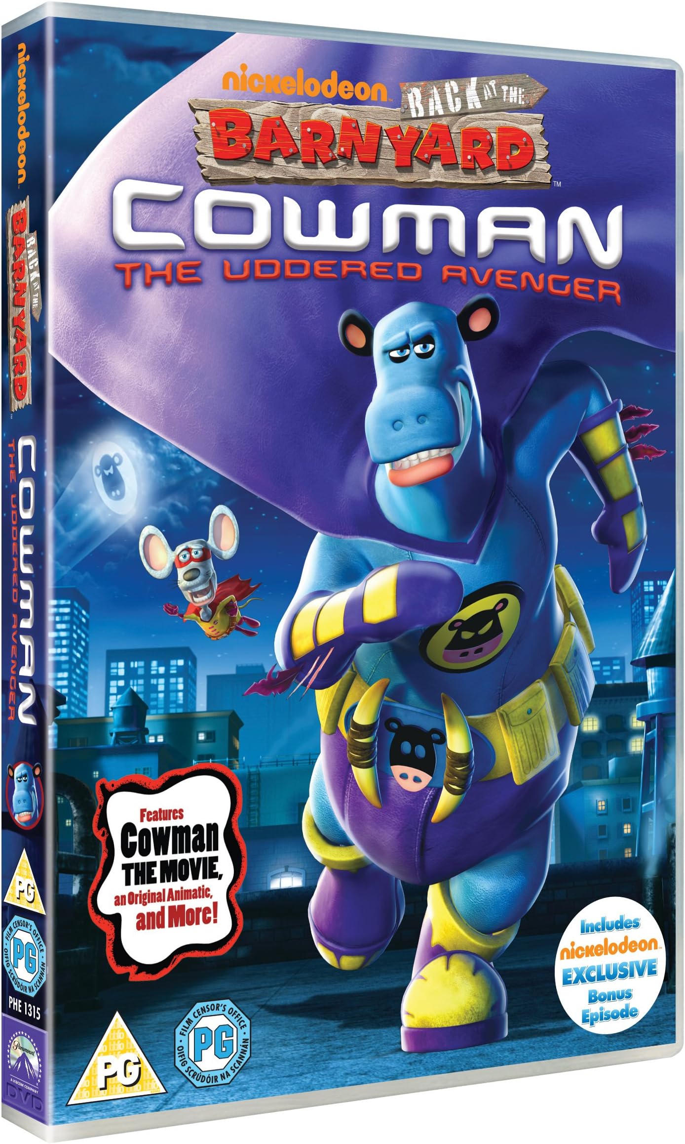 Back At The Barnyard: Cowman the Uddered Avenger [DVD]