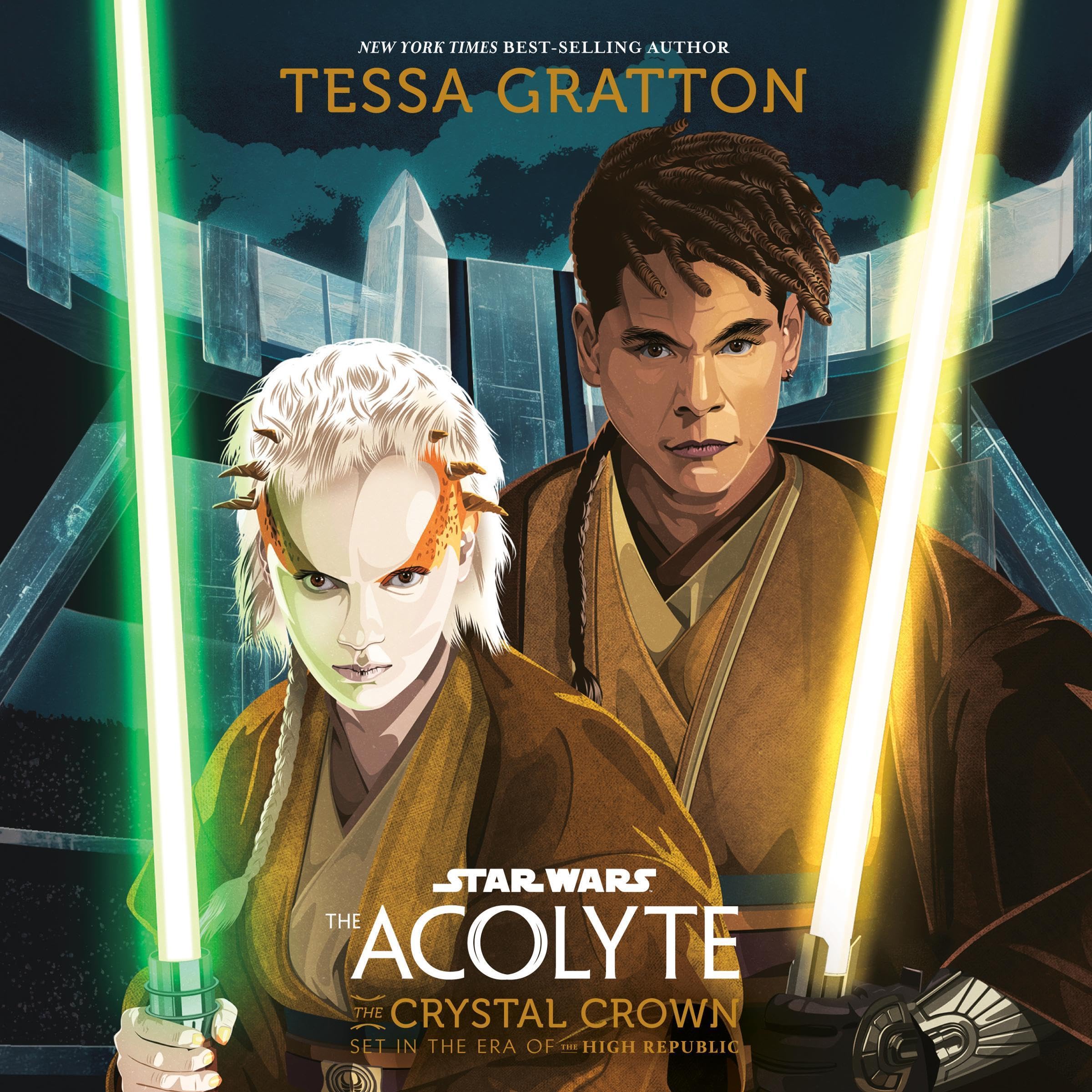 Cover art for Star Wars: The Acolyte: The Crystal Crown
