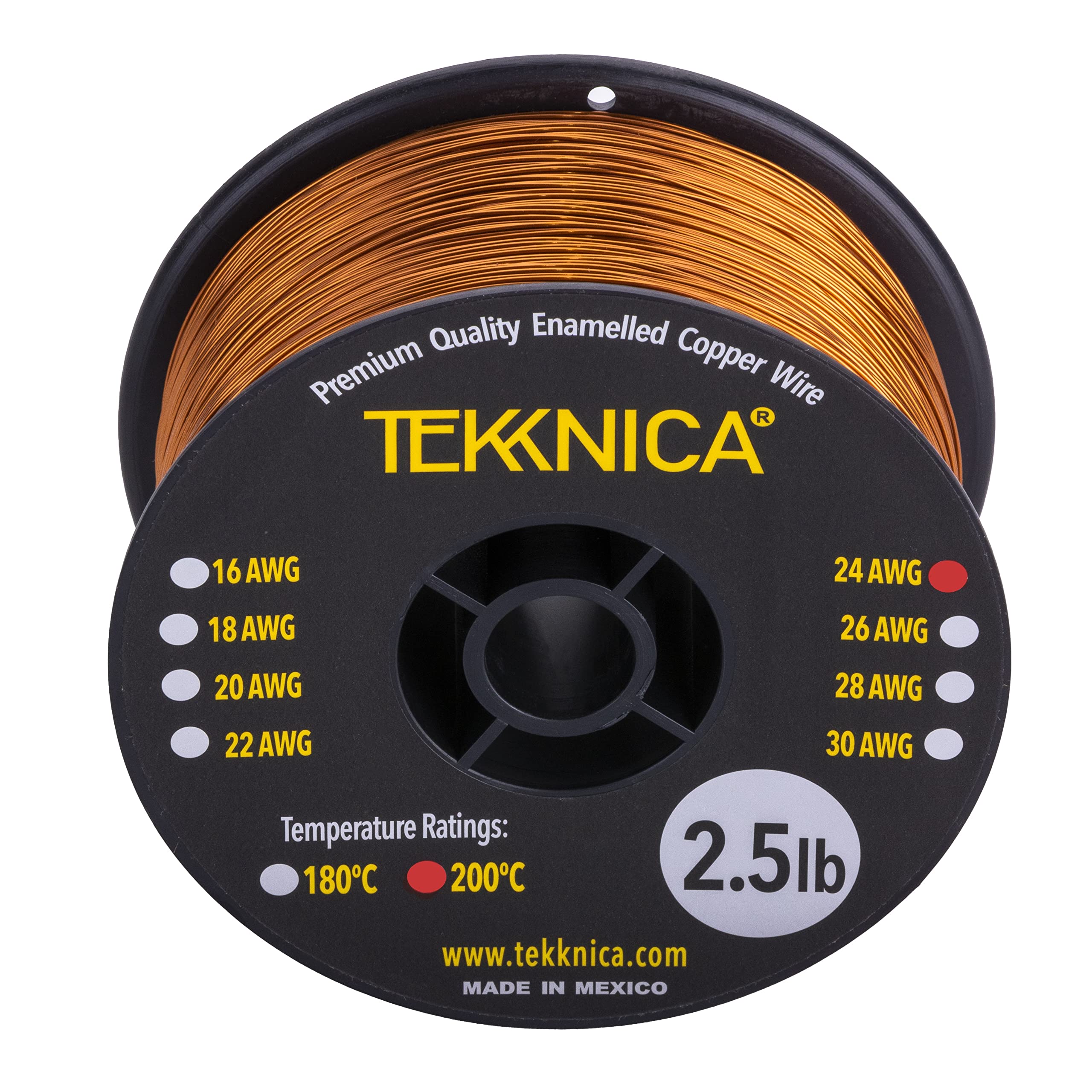 Magnet Wire (2.5LB, 24 AWG)
