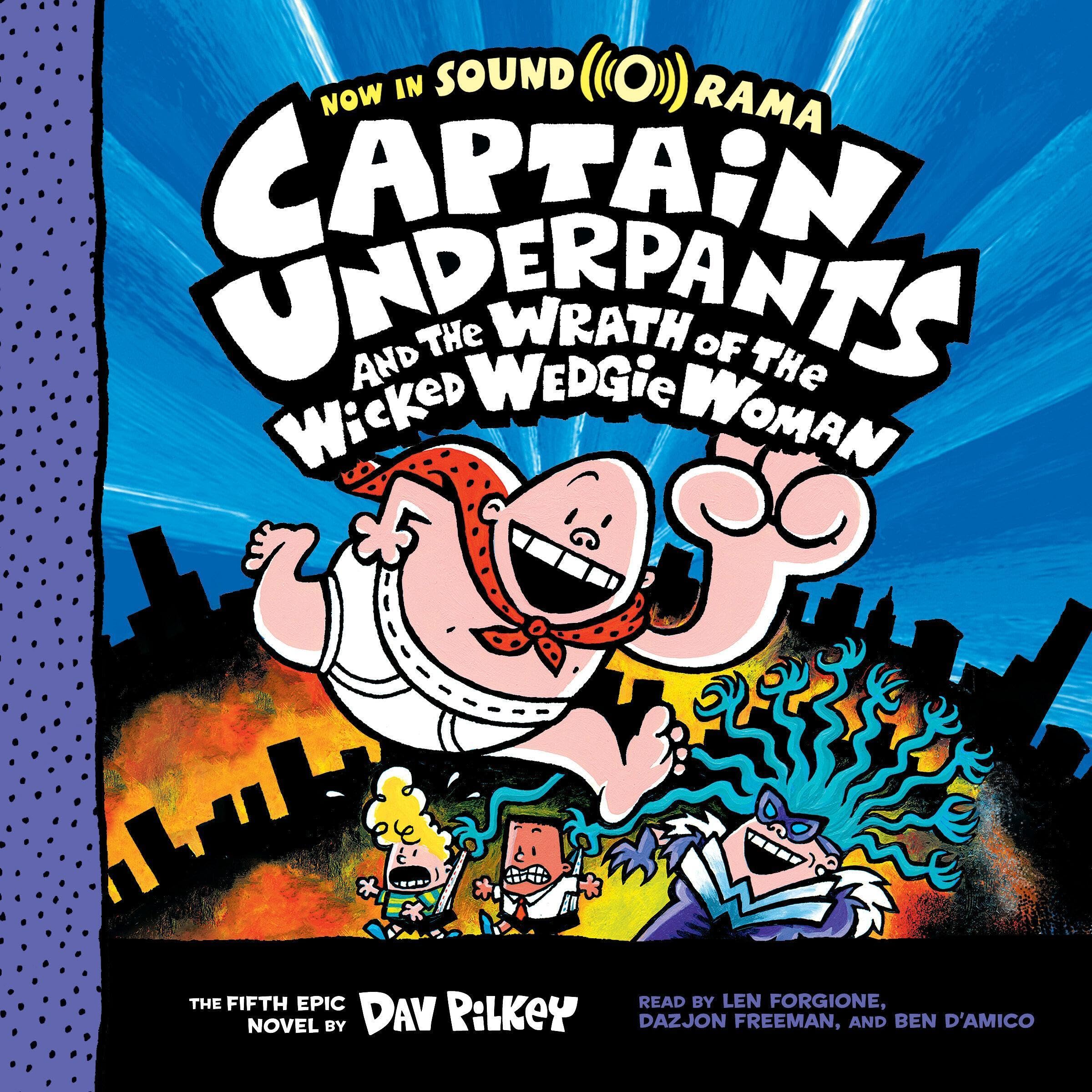Cover art for Captain Underpants and the Wrath of the Wicked Wedgie Woman: Color Edition