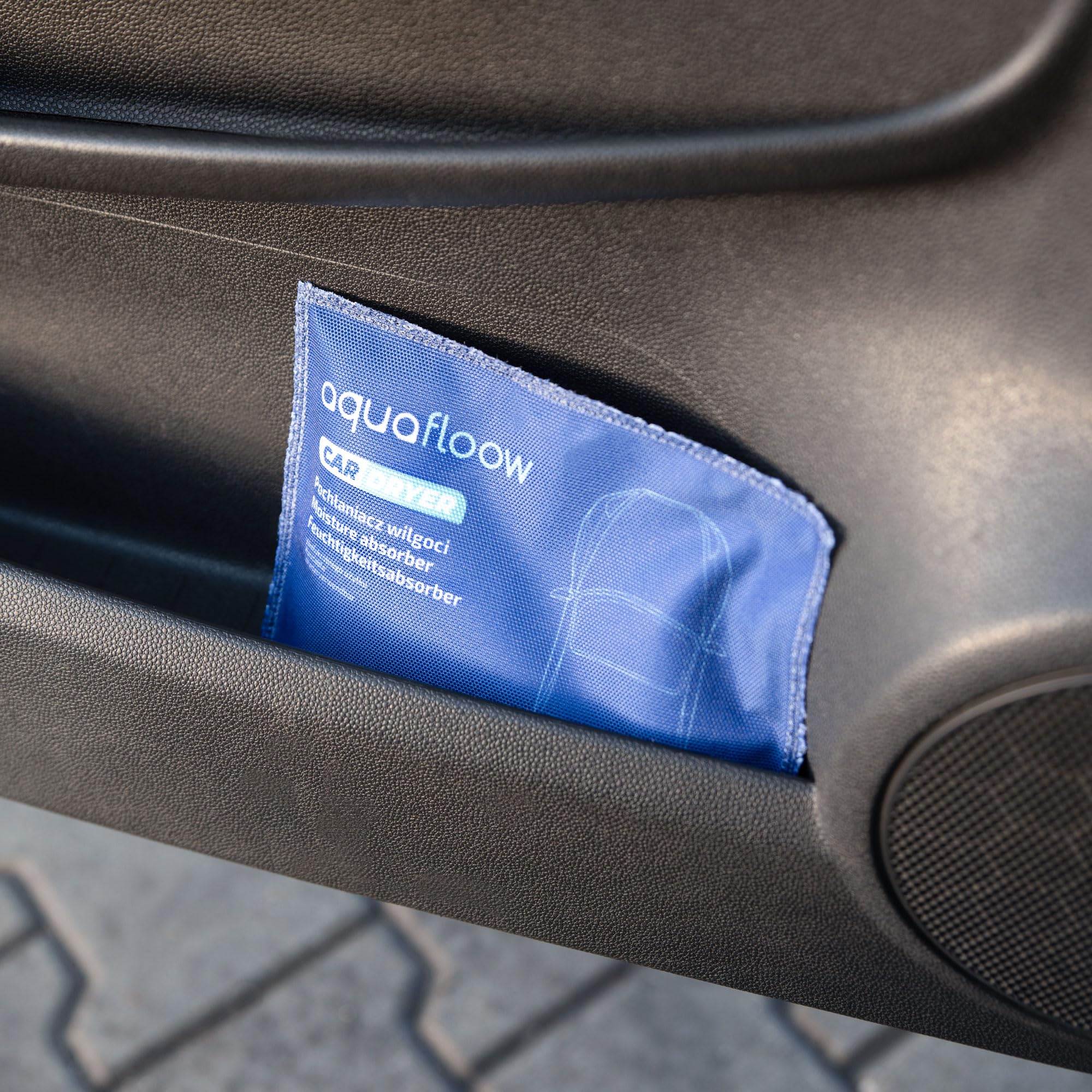 Neuytiky 2 stuks luchtontvochtiger voor de auto, 400 g, herbruikbare