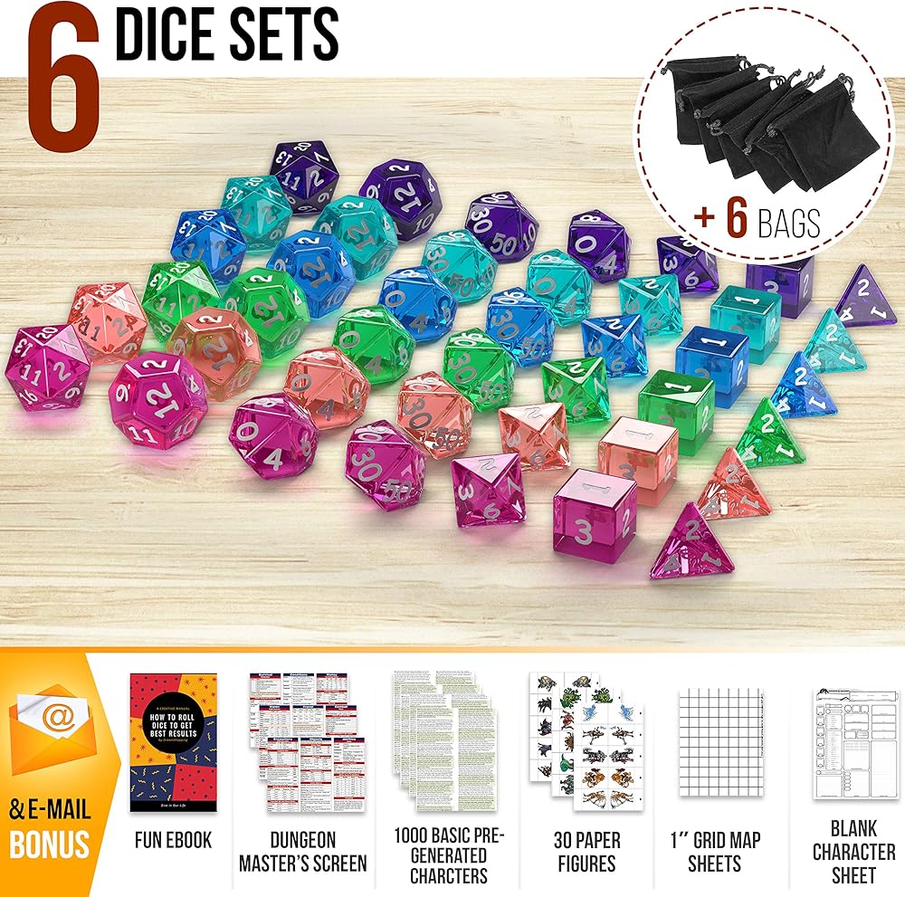 Türkiye Zindanlar ve Ejderhalar DND Zar ve Komple | Ubuy