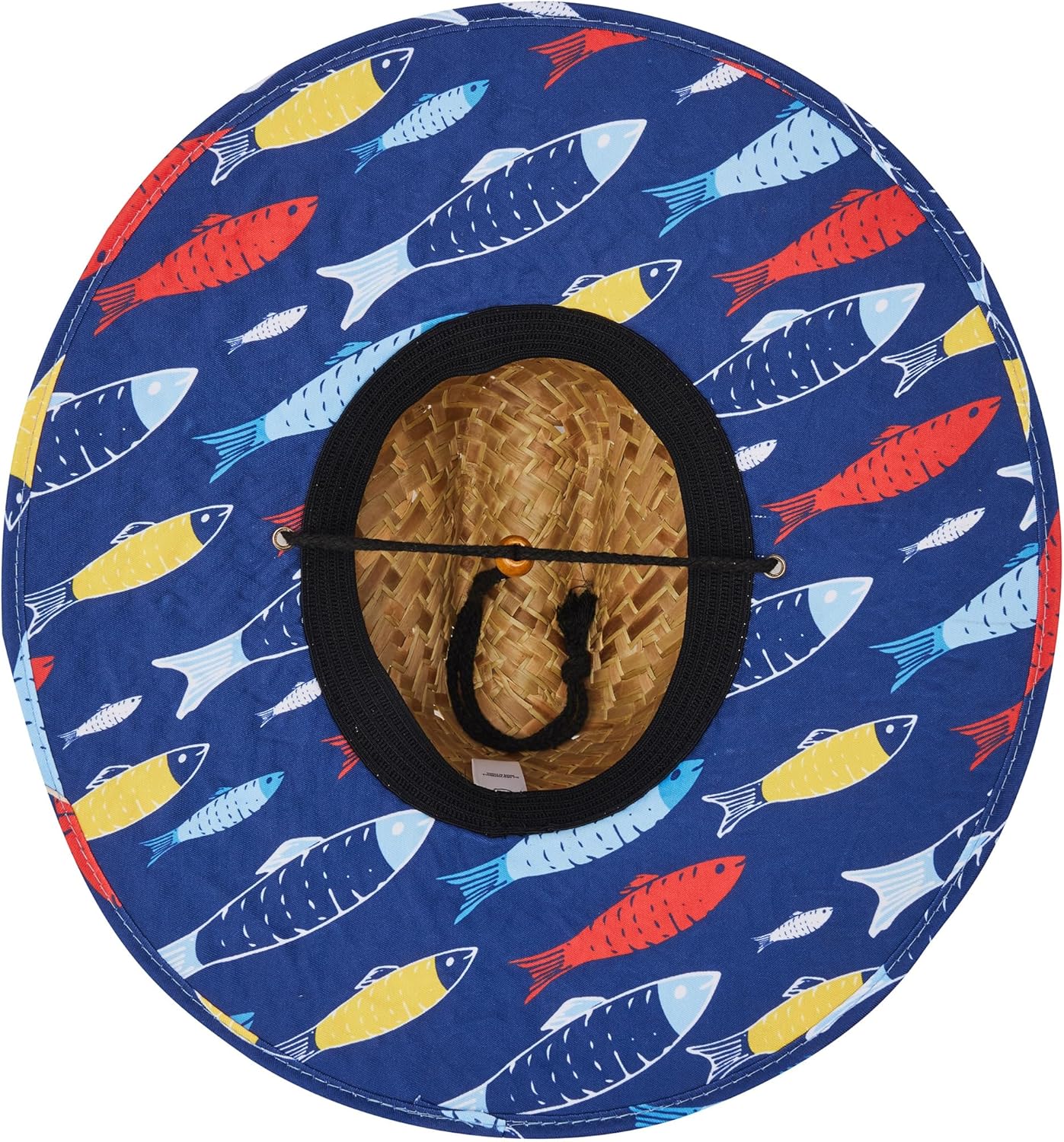 Adult Unisex Beach Straw Large Brim Sun Hat - Image 3