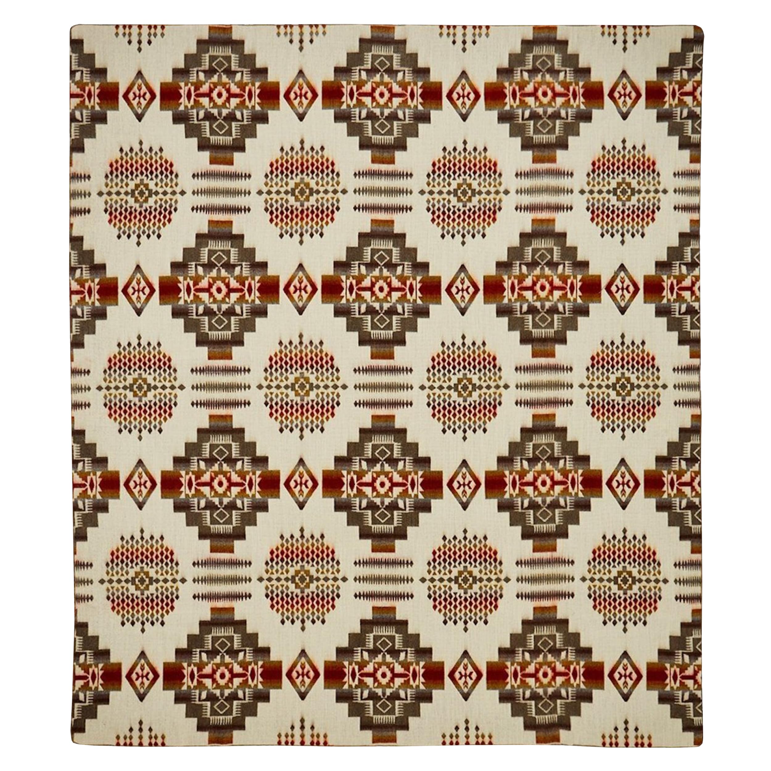 EcuadaneEcuadane Southwestern Throw Blanket for Couch, Sofa, Bed, Soft, Plush, Cozy, Warm, Lightweight, Boho, Bohemian, Western Style (Andes Beach, Queen 93x82 inches)