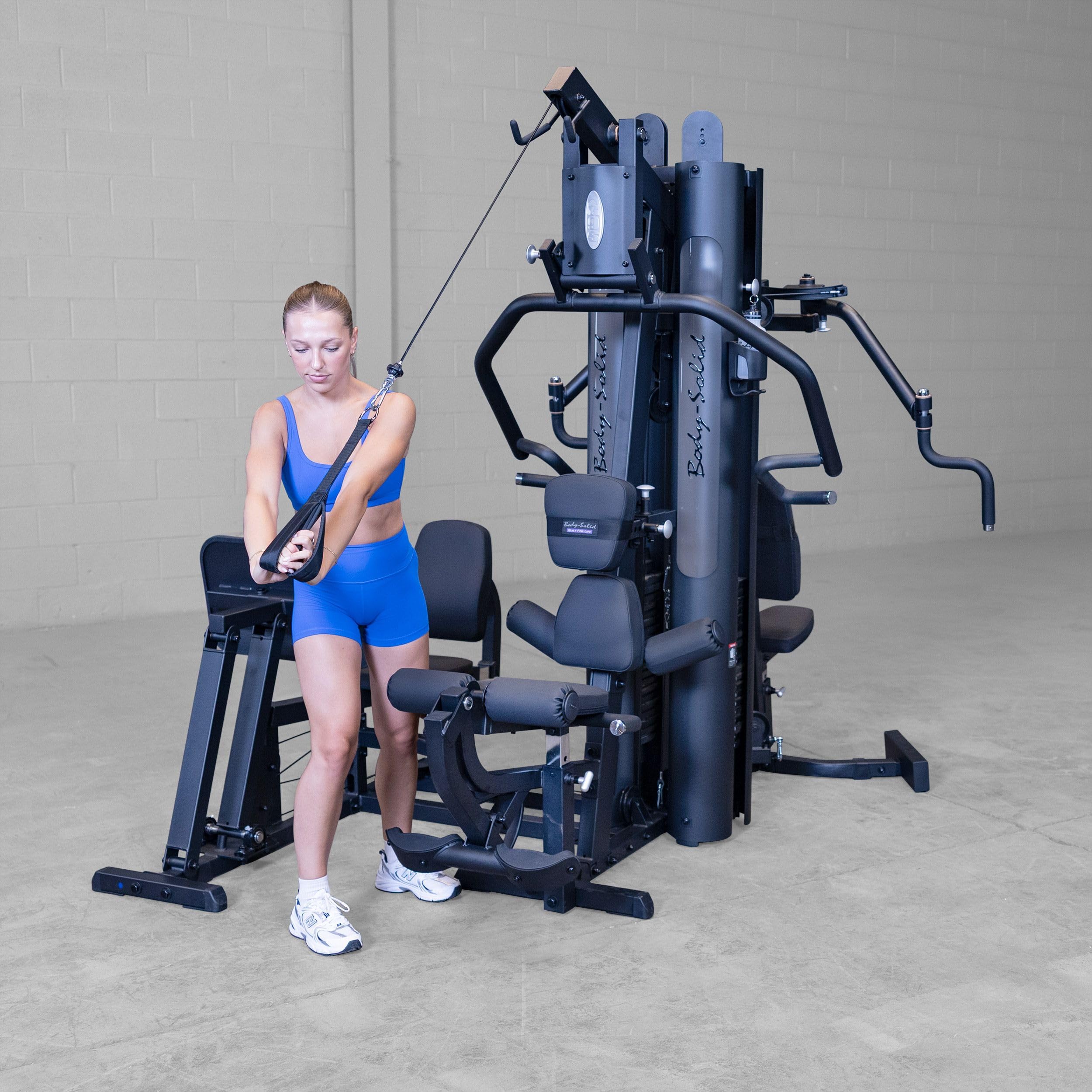 Body-Solid G-9U Kraftstation | Ganzkörpertrainer | inklusive 2X 95kg-Steckgewichtsblock | Home-Gym | Fitnessstation | Multi-Gym | Power-Tower für zuhause