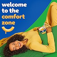 Vista 5 de Kraft Cena original de macarrones y queso sin gluten (paquete de 4 unidades, tazas de 1.9 onzas)