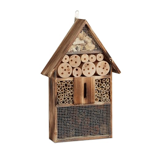 Relaxdays Insektenhotel 50 cm zum Aufhängen