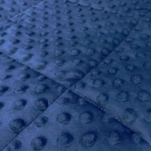 Miniatura 5 de Manta con peso reversible para todas las estaciones, abrigada y fresca, tela minky de terciopelo de lujo, para disfrutar dormir en cualquier lugar