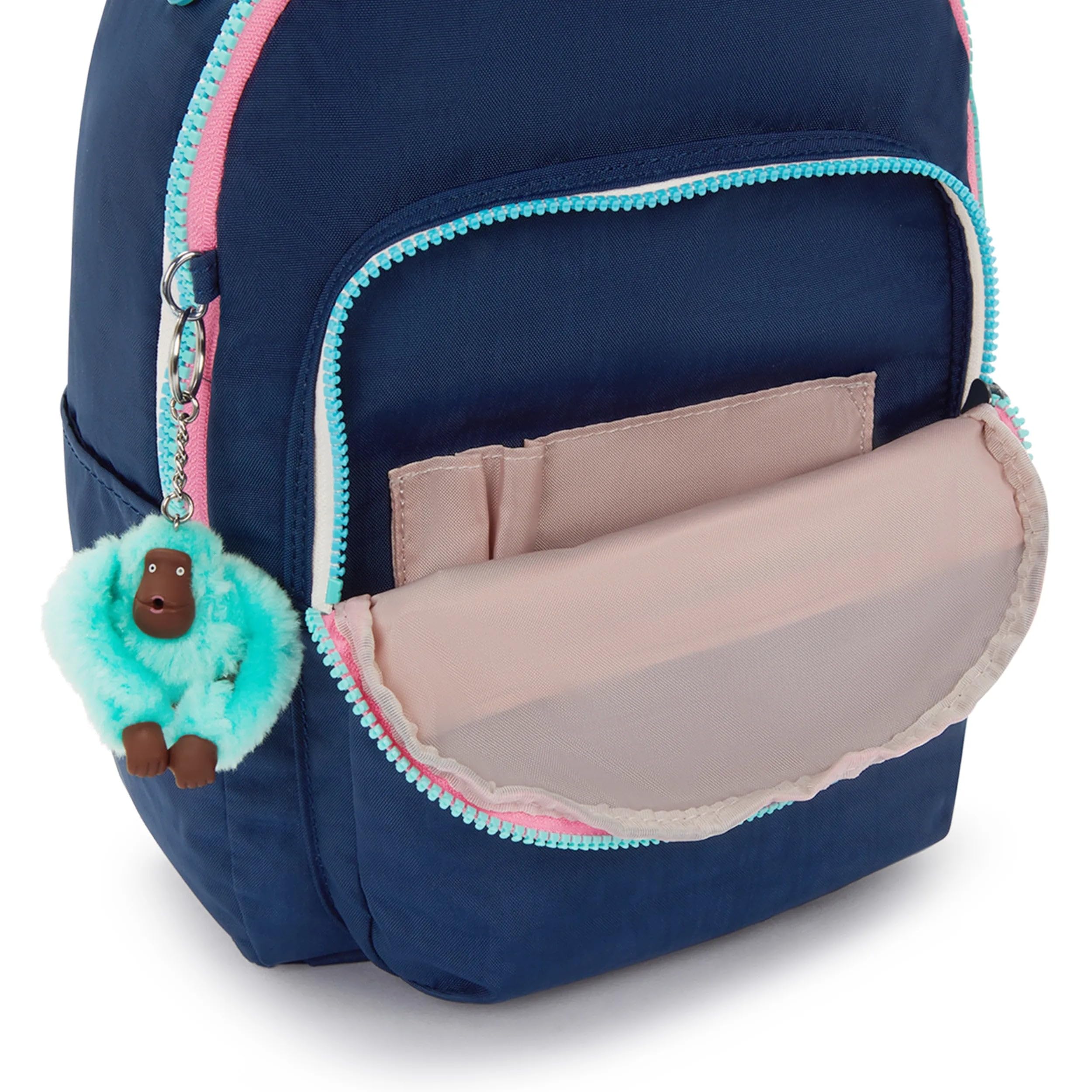 Kipling Mochila Seoul S BTS para mujer, Resort Navy, 10''L x 13.75''H x 6.25''D, Kipling Mochila Seoul S Bts para mujer