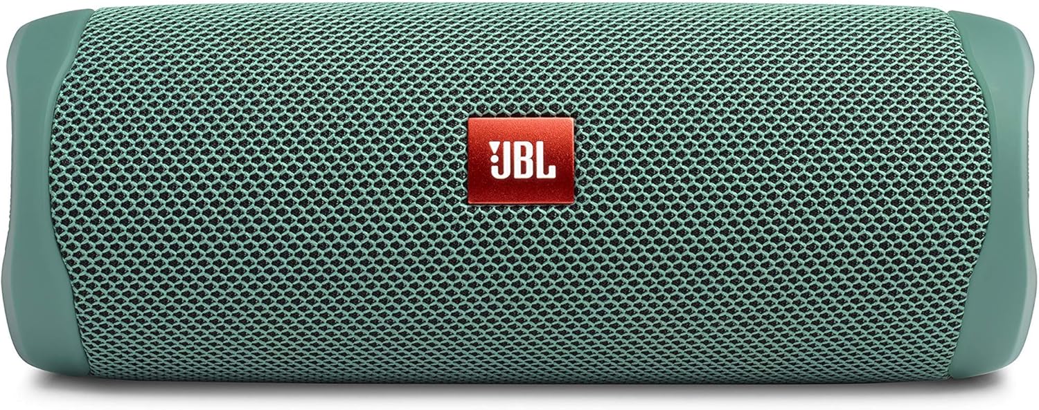 🔥 Crazy Deals JBL FLIP 5 Waterproof Portable Bluetooth Speaker Made From 100% Recycled Plastic - Green (Renewed)