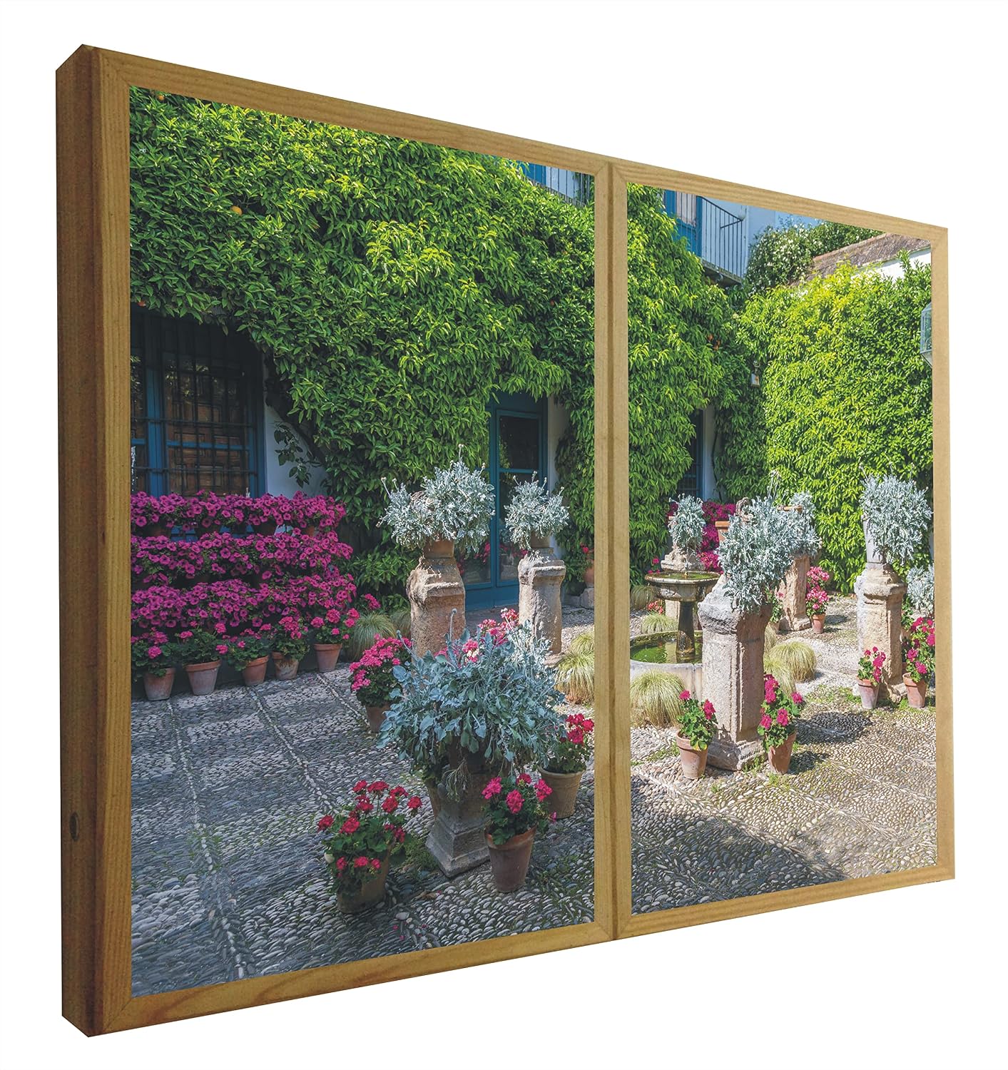 Led Windows CCRETROILUMINADOS Fake Windows with LED Light Garden Views : Amazon.co ...