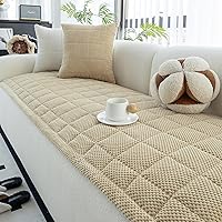 Vista 18 de Funda para Sofá, Fundas de Sofá para Perros Lavables, Antideslizantes a Rayas para Sofá Seccional, Protector de Muebles para Sofá en Forma de L