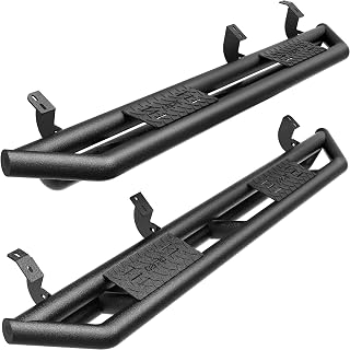 OEDRO 6" Running Boards Replacement for 2007-2021 Toyota Tundra Double Cab(2 Half-Size Rear Doors), Textured Black Side Step Nerf Bars