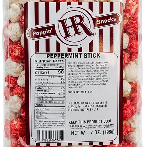 Miniatura 5 de Palomitas de maíz de soda de rocío - Palomitas de maíz gourmet  Una bolsa de 7 onzas  HR Poppin' Snacks - Hecho en Estados Unidos - Hecho en Gibbon,