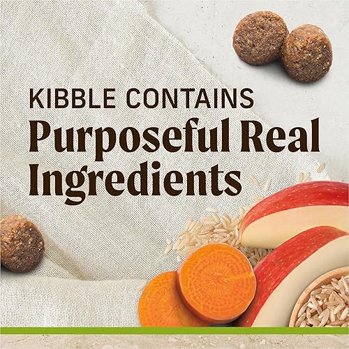 Miniatura 3 de Merrick - Alimento seco para perros con vitaminas y minerales añadidos para todas las razas, 12 libras, cordero