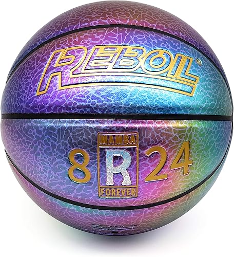 Miniatura 2 de Mamba Spirit - Baloncesto de cuero (talla 3  7), baloncesto para niños, baloncesto pequeño, baloncesto juvenil, regalo de baloncesto