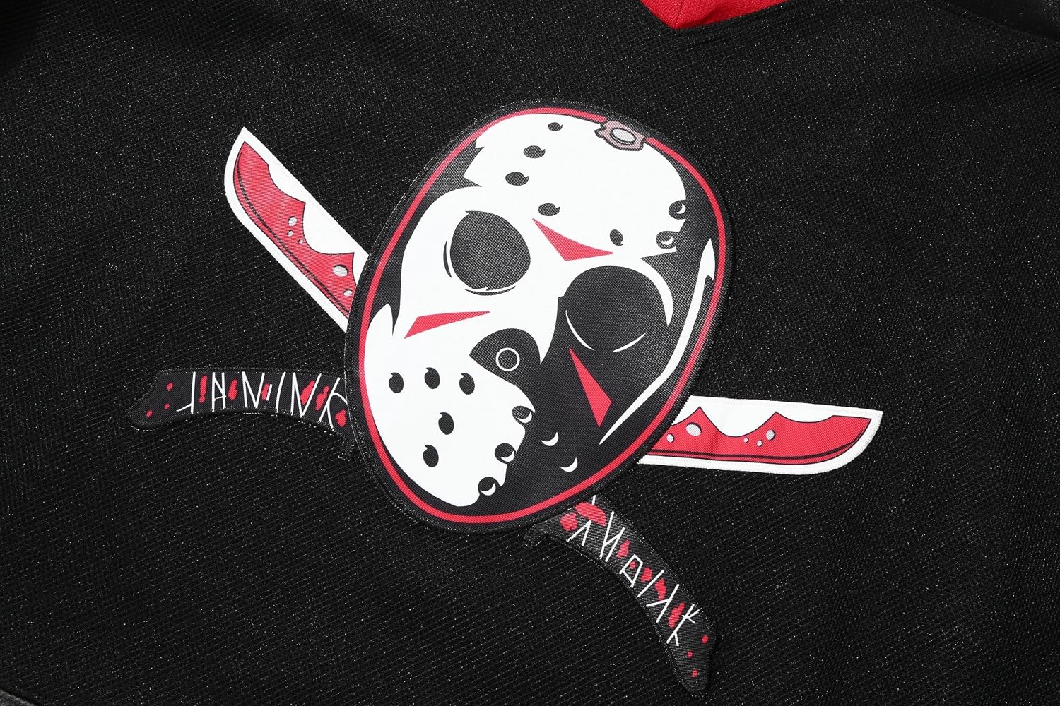 Youths Voorhees Jason 13 Friday Movie Ice Hockey Jersey Halloween Stitched