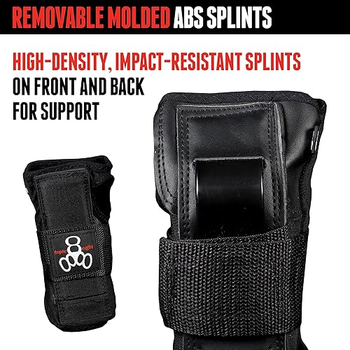 Miniatura 10 de Triple Eight Muñequeras de muñeca para patineta (1 par)