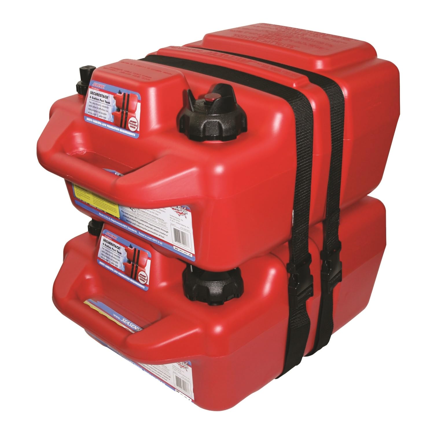 Amazon.com : SeaSense SecureStack Six Gallon Fuel Tank : Boat Fuel