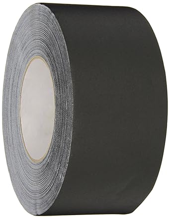 POLYKEN 510 Gaffers Tape, 11.5 mil, 72mm x 50m, Black