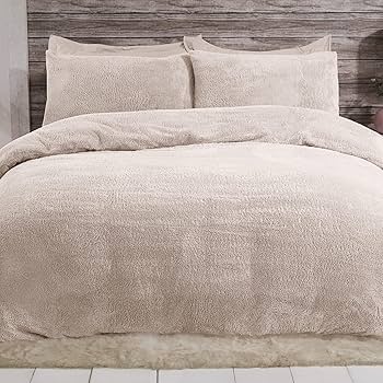 teddy bear fluffy duvet cover