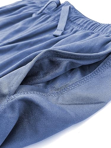 Miniatura 4 de Andrew Scott Pack de 7 pantalones cortos deportivos de baloncesto estilo malla de rendimiento activo para niños, Paquete de 7 bolsillos de contraste