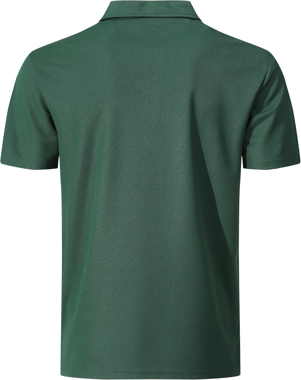 Men's Active Polo Shirt Quick Dry Performance Short Sleeve Tactical Golf Shirt - Image 3