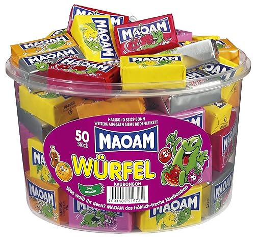 Maoam Cubes, 50 piezas