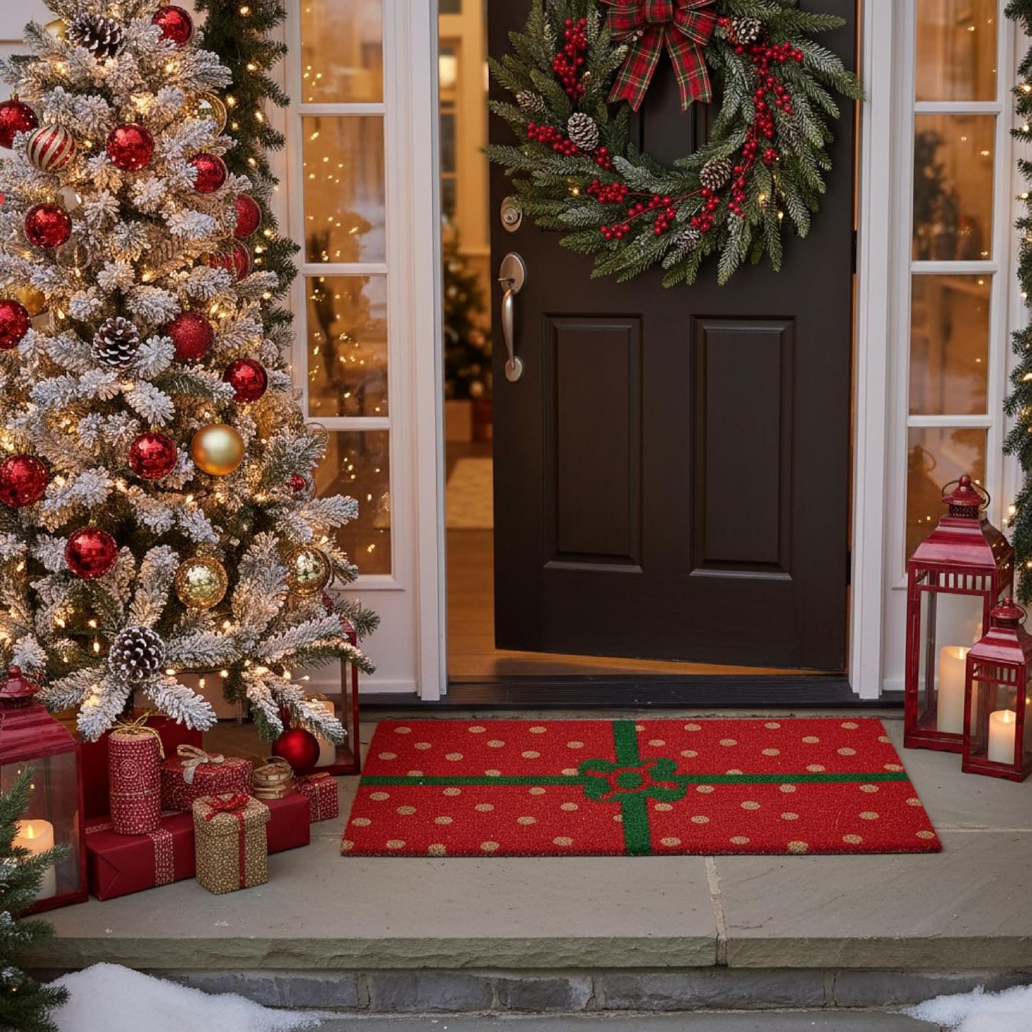 Calloway Mills 121031729 Christmas Package Doormat