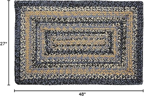 Miniatura 9 de IHF Decoración para el hogar, colección trenzada de alta calidad, estilo primitivo, rústico, campestre, de granja, yutealgodón, 30 días sin riesgo,