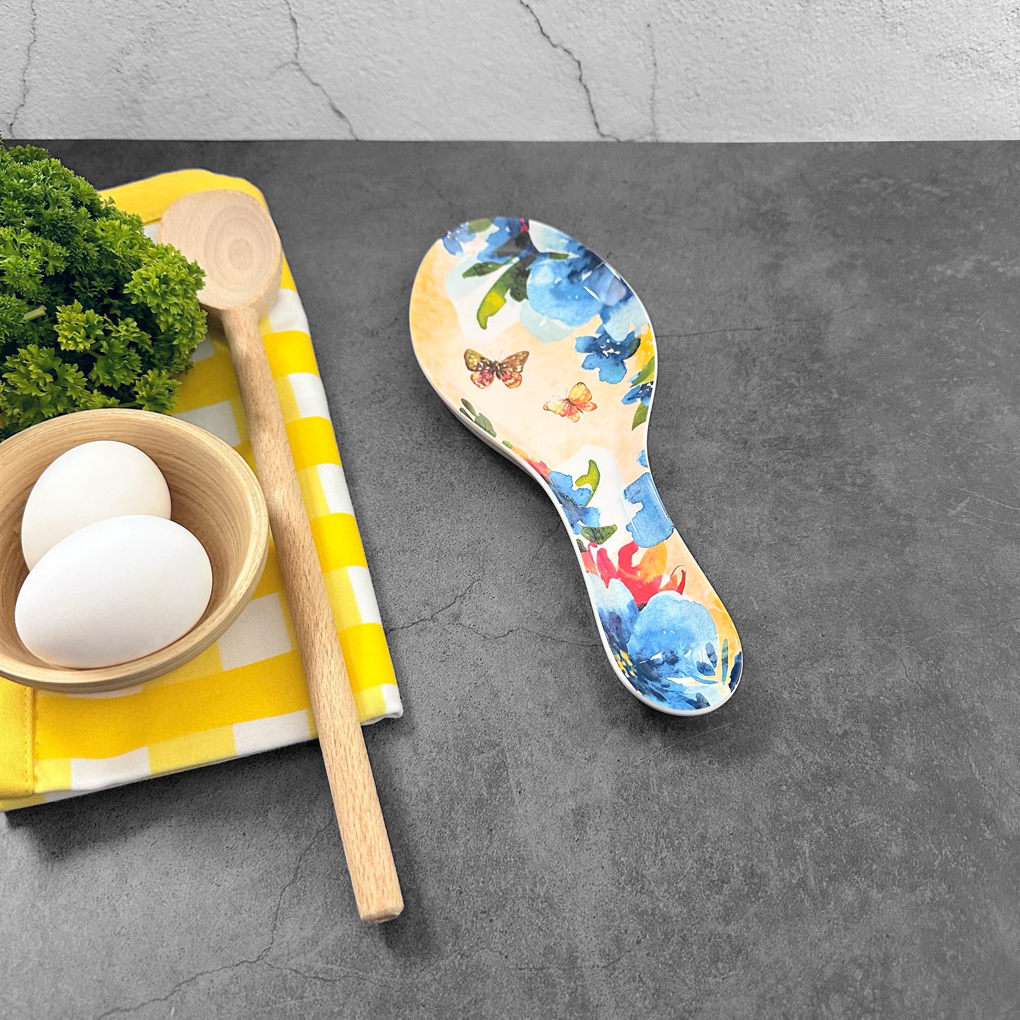 3 Melamine lepels klein – Graphic - Rice kopen