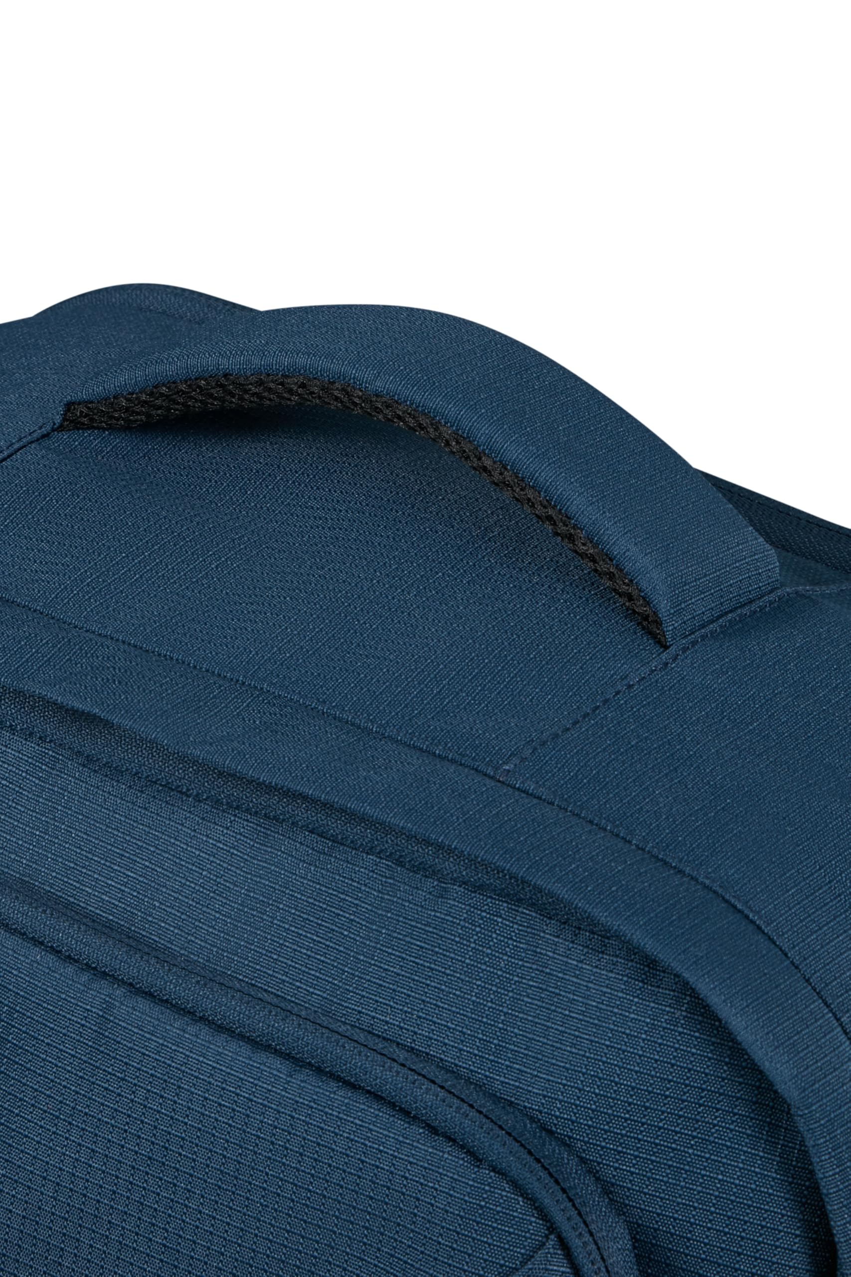 American Tourister Take2Cabin - EasyJet Bolsa de Cabina 36 x 20 x 45 cm, 38 l, 0,70 kg, Equipaje de Mano, Mochila de Avión M Bajo Asiento, Blau/Orange (Dark Navy/Radiant Orange)