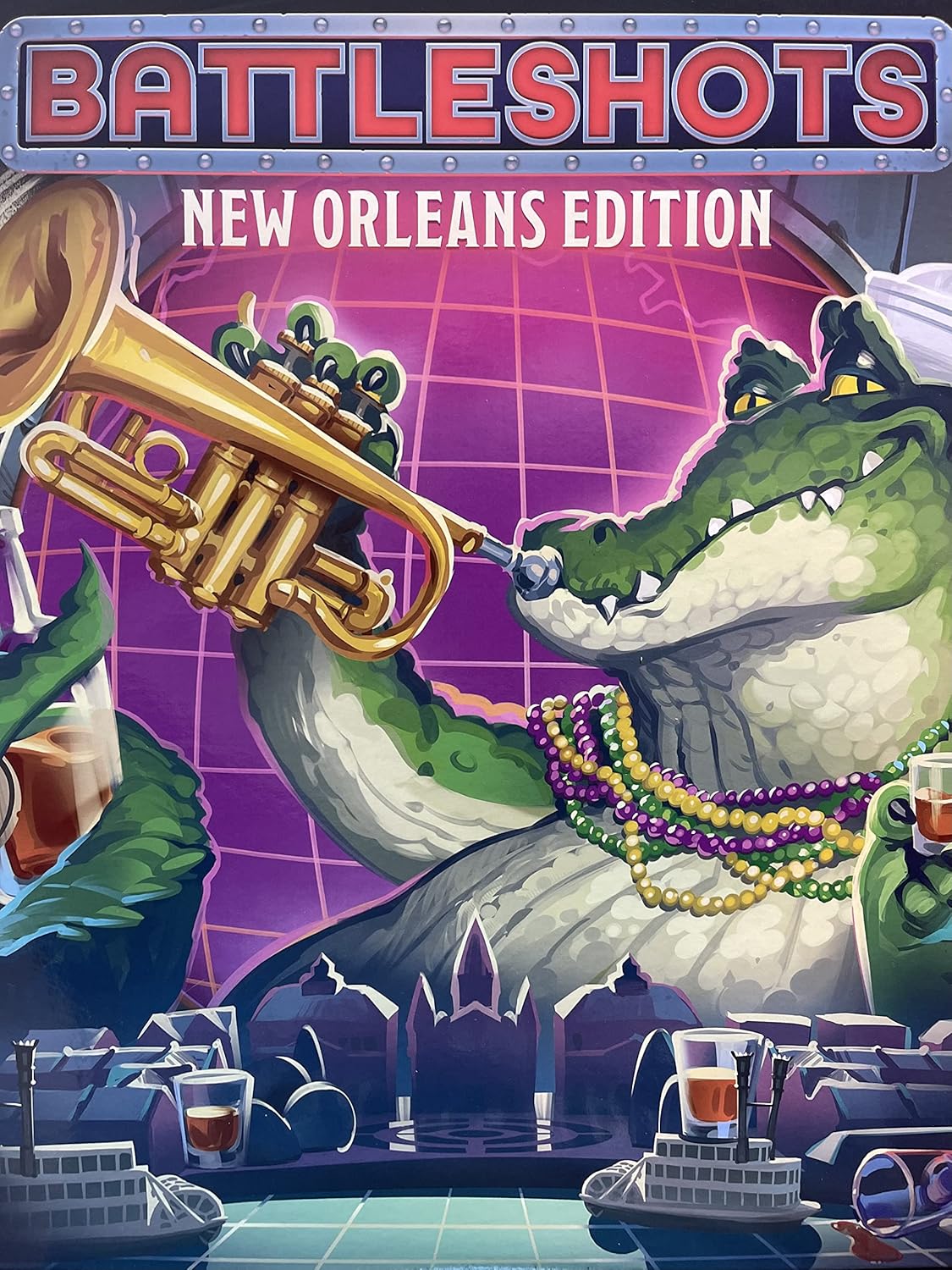 Amazon.com: Battleshots New Orleans Edition : Toys & Games