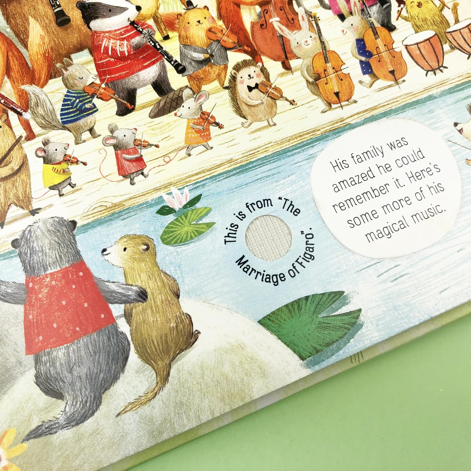 The Animal Orchestra Plays Mozart: A Beautiful Interactive Sound Book About Classical Music for Young Readers (Musical Books, 1)